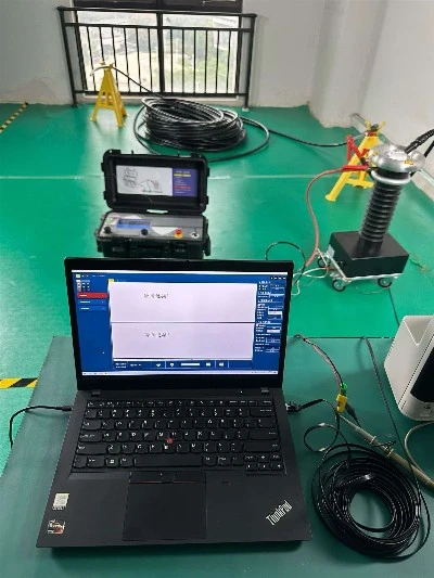 VLF hipot tester with tan delta test 3 VLF hipot tester with tan delta test 3