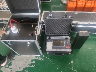 80kV VLF Hipot tester being packaged for air cargo to Manila Philippines 80kV VLF Hipot tester being packaged for air cargo to Manila Philippines
